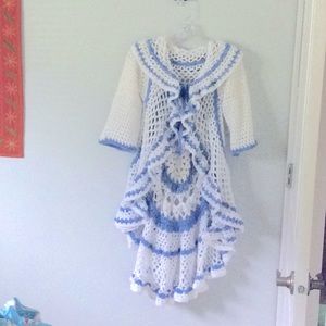 Boho handcrafted sweater